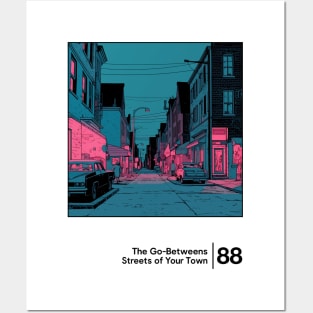 The Go-Betweens / Minimalist Artwork Design Posters and Art